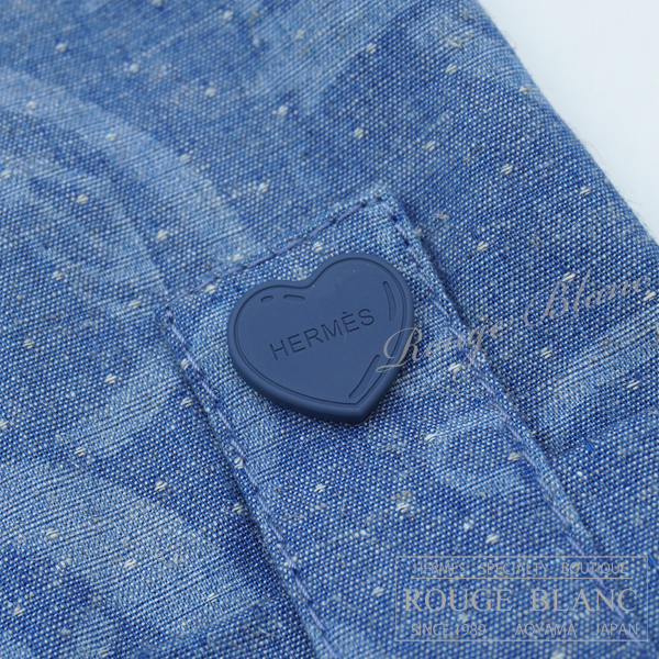 エルメス 2025 A/W デニムワンピース ”キャンディー・リブリス” ブルー
