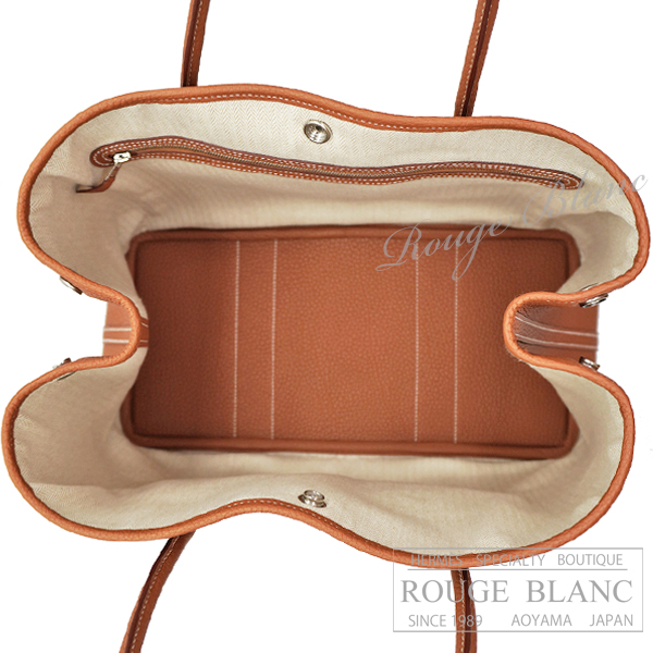 美品 HERMES ガーデンパーティ PM ネゴンダ ゴールド エルメス ガーデンパーティPM/36 ゴールド ネゴンダ 【新品】