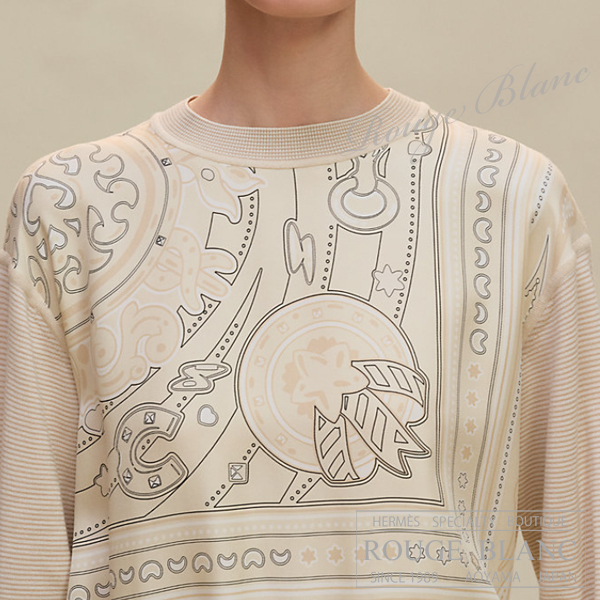 エルメス 2026 S/S シルク ロングスリーブニット “キャンディ