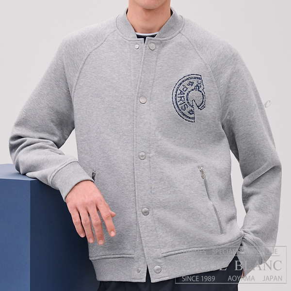 エルメス 2025 S/S メンズ テディブルゾン パッチ ”クルー・ド・セル