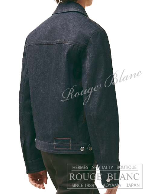 エルメス 2023 S/S メンズ デニム ジャケット ”アイコン・オ・カレ