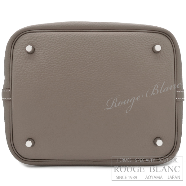 HERMES エルメス ピコタンロック 22 MM エトゥープ シルバー金具 エルメス ピコタンロックMM/22 エトゥープ トリヨンクレマンス