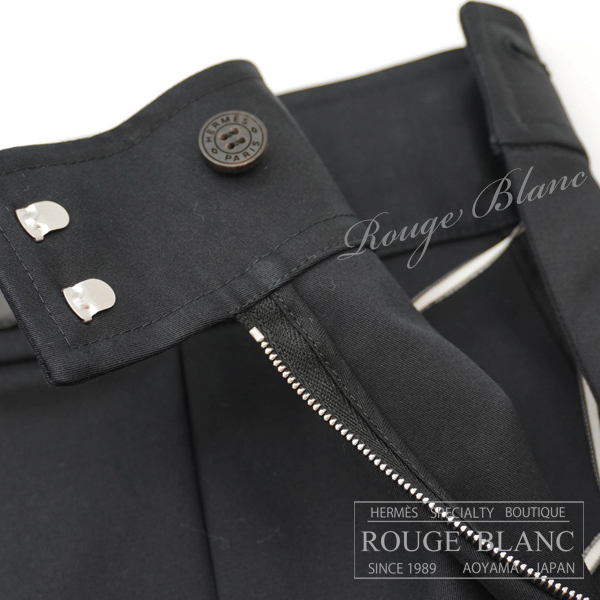 エルメス 2025 A/W ミニスカート ブラック 黒 #36 タグ付 【新品】