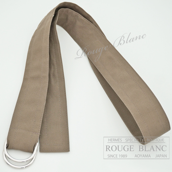 エルメス 2024 A/W トレンチコート 2WAY グレー/エトゥープ #34(9号位