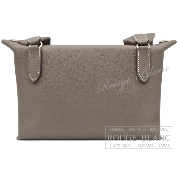 エルメス ヴィドポッシュ エトゥープ トゴ シルバー金具 【新品