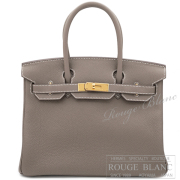 エルメス　バーキン30　エトゥープ　トゴ　ゴールド金具　【新品】  HERMES Birkin30 Etoupe Togo Gold Buckle 【NEW】