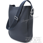 エルメス　アンクラージュ　ブルー (ネイビー)　トゴ　シルバー金具　【新品】　HERMES Ancrage bag Bleu (Navy) Togo Silver Buckle 【NEW】
