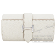 エルメス　ベアンキーケース　4連　マッシュルーム　シェーヴル　シルバー金具　【新品】 HERMES Bearn Keycase4 Mushroom Chevre Silver Buckle 【NEW】