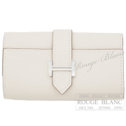 エルメス　ベアンキーケース　4連　クレ　エプソン　シルバー金具 【新品】 HERMES Bearn Keycase4 Craie Epsom Silver Buckle【NEW】