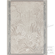 エルメス　ブランケット　”Zebre Camoufle”　エトゥープ×アルジル　ひざ掛け　【新品】 HERMES Blanket "Zebre Camoufle" Etoupe×Argile 【NEW】