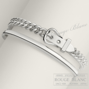 エルメス　ブレスレット ドゥブルトゥール　”ブックルセリエ・アンフレクシブル” PM　＃16　シルバー　【新品】 HERMES Bracelet Double tour "Boucle Sellier Inflexible" PM Silver 【NEW】