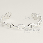 エルメス　ブレスレット　”シェーヌダンクル　アンシェネ” MM　シルバー　SH　【新品】 HERMES Bracelet "Chaine d'ancre Enchainee" MM Silver SH 【NEW】
