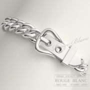 エルメス　ブレスレット　”ブックルセリエ・アンフレクシブル” GM　＃14　シルバー　【新品】 HERMES Bracelet  "Boucle Sellier Inflexible" GM Silver 【NEW】