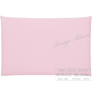 エルメス　カルヴィ　カードケース　名刺入れ　ローズダーリン　エプソン 【新品】 HERMES Calvi (Cardcase) Rose darling Epsom 【NEW】