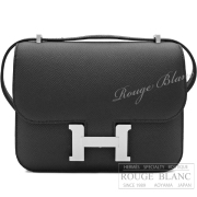 エルメス　コンスタンスミニ　ミラー/ミロワール　黒　ブラック　エプソン　シルバー金具　ショルダーバッグ 【新品】HERMES Constance mini Miroir Black Epsom Silver Buckle【NEW】