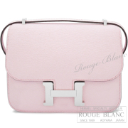 エルメス　コンスタンスミニ　ミラー/ミロワール　ローズダーリン　シェーヴル　シルバー金具　ショルダーバッグ 【新品】 HERMES Constance mini Miroir Rose darling Chevre Silver Buckle【NEW】