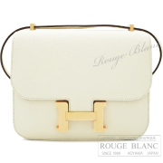 エルメス　コンスタンスミニ　ナタ　エプソン　ローズゴールド金具　ショルダーバッグ 【中古】HERMES Constance mini Nata Epsom Rose gold Buckle 【USED】
