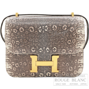 エルメス　コンスタンスミニ　ミラー/ミロワール　オンブレ　リザード　ゴールド金具　ショルダーバッグ 【新品】HERMES Constance mini Miroir Ombre Lizard Gold Buckle 【NEW】