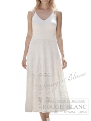 シャネル　2024　ニットワンピース　ドレス　ホワイト　#36　P75438　【中古】 CHANEL Knit Dress One piece  White【USED】