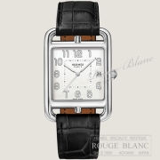 エルメス　ケープコッド TGM 41mm　腕時計　ブラック　アリゲーターマット　ステンレススティール　メンズ 【新品】 HERMES Men's watch Cape cod TGM Black Alligator Mat 【NEW】