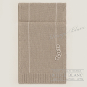 エルメス　マフラー　"マイヨン・トラセ"　ベージュ　カシミア 【新品】HERMES Muffler "Maillons Traces" Beige Cashmere【NEW】