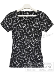 エルメス　Tシャツ　”トレゾール ドゥ メドール”　ブラック　#36　【新品】 HERMES T-shirt "Tresor de Medor" Black 【NEW】