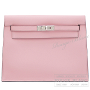 エルメス　ケリーダンス　ローズサクラ　スイフト　シルバー金具   【新品】HERMES Kelly dance Rose sakura Swift Silver Buckle 【NEW】
