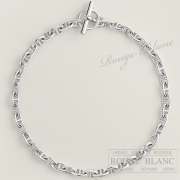 エルメス　ネックレス　シェーヌダンクル　PM　43コマ  シルバー 【新品】 HERMES Necklace  Chaine dancre Silver 【NEW】