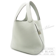 エルメス　ピコタンロックMM/22　グリネヴェ　トリヨンクレマンス　シルバー金具【新品】 HERMES Picotin lock MM/22 Gris neve Taurillon Clemence Silver Buckle【NEW】