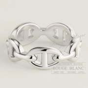 エルメス　リング　指輪　”シェーヌダンクル　アンシェネ” PM　シルバー　＃52　12号　【新品】 HERMES Ring "Chaine dancre enchainee" PM Silver 【NEW】