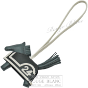 エルメス　ロデオ　ロベオ24　PM　ヴェールマングローブ×ブラック×クレ　バッグチャーム  【新品】 HERMES Rodeo Robeo24 PM Vert mangrove×Black×Craie【NEW】