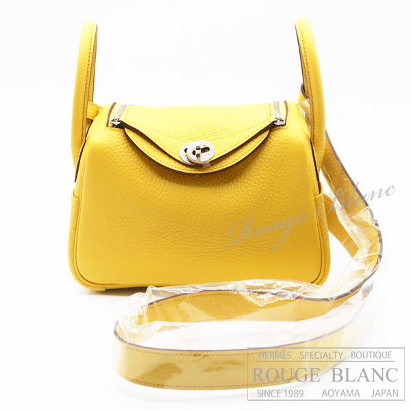 エルメス　ミニリンディ　サン　トリヨンクレマンス　シルバー金具 【新品】 HERMES Mini Lindy Sun Taurillon Clemence Silver Buckle【NEW】