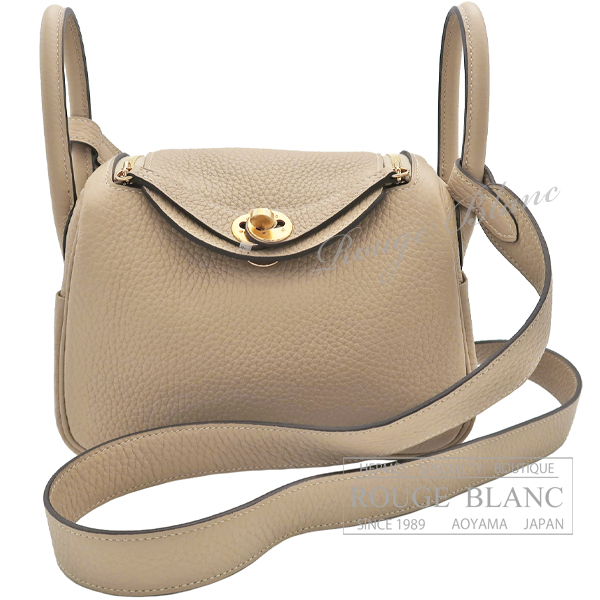 HERMES★エルメス リンディ34 トリヨンクレマンス Aランク エルメス リンディ34 トリヨンクレマンス 白 ショルダー付