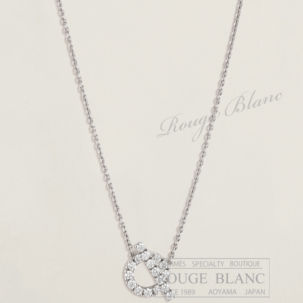 エルメス　ネックレス　ペンダント　”フィネス”　ホワイトゴールド×ダイヤモンド 【新品】 HERMES Neckless "Finesse" White gold×Diamond 【NEW】