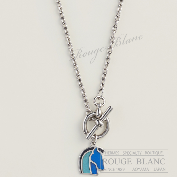 エルメス　ネックレス　"エリオス　シュヴァル"　シルバー　【新品】 HERMES Necklace "Helios Cheval" Silver 【NEW】