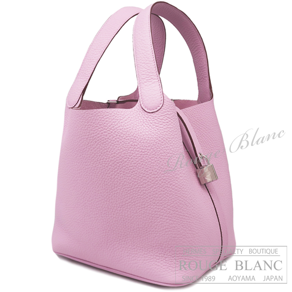 エルメス　ピコタンロックMM/22　モーヴシルベストル　トリヨンクレマンス　シルバー金具 【新品】HERMES Picotin lock MM/22 Mauve sylvestre Taurillon Clemence Silver Buckle 【NEW】