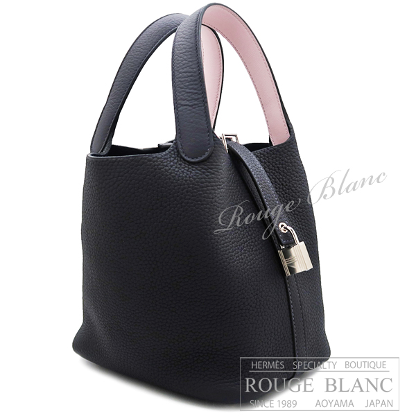 エルメス　ピコタンロック エクラ PM/18　キャバン×モーヴペール　トリヨンクレマンス×スイフト　シルバー金具 【新品】 HERMES Picotin lock Eclat PM/18 Caban×Mauve pale Taurillon Clemence×Swift Silver Buckle 【NEW】
