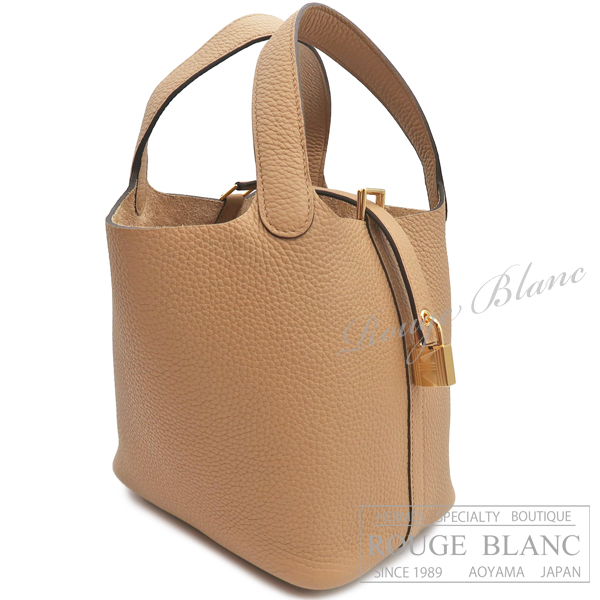 エルメス ピコタンロックPM/18 チャイ トリヨンクレマンス ゴールド  