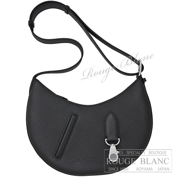 エルメス　プティアルソン　黒　ブラック　トゴ×スイフト　シルバー金具　【新品】HERMES P'tit Arcon bag Black Togo×Swift Silver Buckle 【NEW】