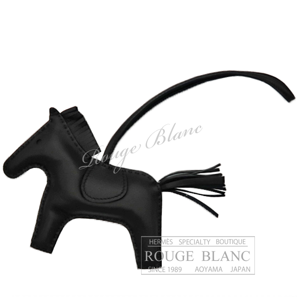 エルメス　ロデオMM　ブラック　バッグチャーム　【新品】　HERMES Rodeo MM Black  【NEW】