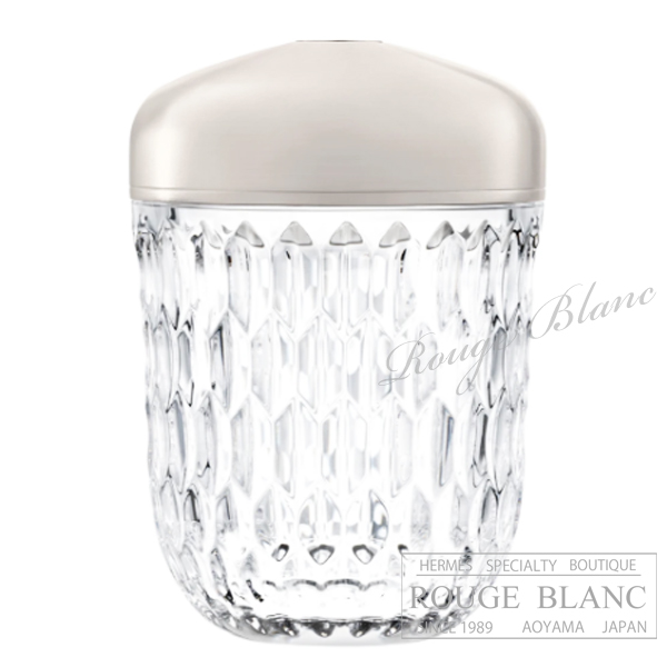 エルメス　サンルイ　”フォリア”　ミニポータブルランプ　シルバー　【新品】HERMES Saint Louis "FOLIA" Mini Portable lamp Silver【NEW】