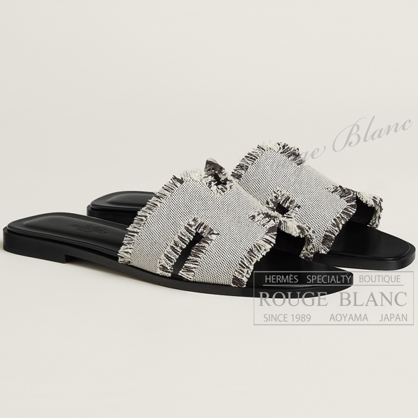 エルメス　サンダル　”オラン”　プリュノワール　#37  【新品】　HERMES  Sandal  "Oran"  Prunoir【NEW】
