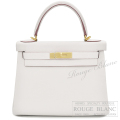 エルメス　ケリー28　内縫い　クレ　トゴ　ゴールド金具　【新品】 HERMES Kelly28 Craie Togo Gold Buckle 【NEW】