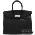 エルメス　バーキン35　黒　ブラック　トゴ　シルバー金具　【新品】 HERMES Birkin35 Black Togo Silver Buckle 【NEW】