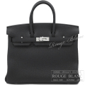 エルメス　バーキン25　黒　ブラック　トゴ　シルバー金具　【新品】   HERMES Birkin25 Black Togo Silver Buckle 【NEW】