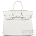 エルメス　バーキン25　グリペール　スイフト　シルバー金具　【新品】HERMES Birkin25 Gris pale Swift Silver Buckle 【NEW】