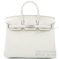 エルメス　バーキン25　マッシュルーム　トゴ　シルバー金具 【新品】 HERMES Birkin25 Mushroom Togo Silver Buckle 【NEW】