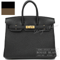 エルメス　バーキンヴェルソ25　ブラック×ツンドラ　トゴ　ゴールド金具 【新品】 HERMES Birkin Verso 25 Black×Toundra Togo Gold Buckle 【NEW】