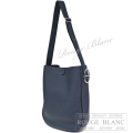 エルメス　アンクラージュ　ブルー (ネイビー)　トゴ　シルバー金具　【新品】　HERMES Ancrage bag Bleu (Navy) Togo Silver Buckle 【NEW】
