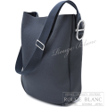 エルメス　アンクラージュ　ブルー (ネイビー)　トゴ　シルバー金具　【新品】　HERMES Ancrage bag Bleu (Navy) Togo Silver Buckle 【NEW】